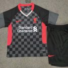 Kids Liverpool 20 21 Away Soccer Kit Stadium Shirt Soccer Team Uniform