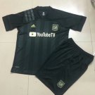 Kids Los Angeles Football Club Home Soccer Jersey 2020 LAFC Stadium Football Shirt Team Uniform