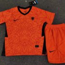 Kids Netherland National Home Soccer Jersey 2020 Holland Stadium Shirt Team Uniform