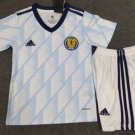 Kids Scottland 20 21 Home Soccer Jersey Stadium Shirt Soccer Team Uniform