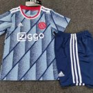 Kids Ajax Away Soccer Jersey 20 21 Stadium Shirt Soccer Team Uniform