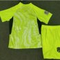 Kids Atlético Madrid 20 21 Third Soccer Jersey Stadium Shirt Soccer Team Uniform Yellow