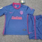 Kids Atlético Madrid Away Soccer Jersey 20 21 Stadium Shirt Soccer Team Uniform Yellow