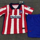 Kids Atlético Madrid Home Soccer Jersey 2020 Stadium Shirt Soccer Team Uniform Yellow
