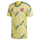 Colombia 2019 Home Soccer Jersey Men's Copa Football Stadium Shirt Yellow