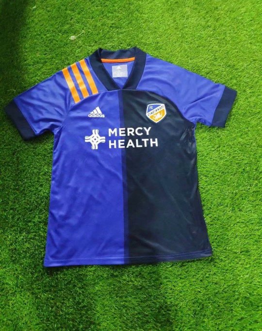 FC Cincinnati Primary Soccer Jersey 2020 Men's Home Soccer Stadium Shirt