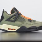 Undefeated x Air Jordan 4 Retro UNDFTD Olive JBM351 M1