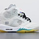 Off-White x Air Jordan 5 White Green