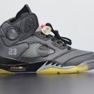 Off-White x Air Jordan 5 Black CT8480-001