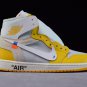 Off-White x Air Jordan 1 Amarillo Yellow