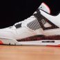 Air Jordan 4 Pale Citron Bright Crimson 308497-116