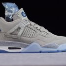 Air Jordan 4 Georgetown Hoyas PE Light Grey