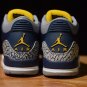 Air Jordan 3 Retro 'Michigan' PE AJ 3-820064