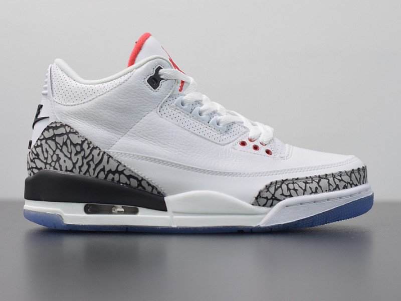 Air Jordan 3 Retro Free Throw Line White Cement 923096-101