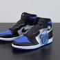 Air Jordan 1 High Black Game Royal 555088-041
