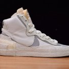 Sacai x Nike Blazer Mid White Grey BV0072-100