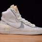 Sacai x Nike Blazer Mid White Grey BV0072-100