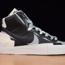 Sacai x Nike Blazer Mid Black Wolf Grey BV0072-002