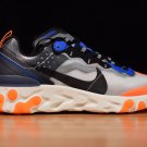Nike React Element 87 Blue Orange AQ1090-004