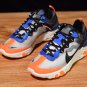 Nike React Element 87 Blue Orange AQ1090-004