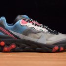 Nike React Element 87 Blue Chill Solar Red AQ1090-006