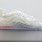Louis Vuitton Trainer Sneaker Shoes Transparent White Monogram Flowers