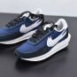 Fragment Design x Sacai x Nike LDWaffle Nylon Navy Blue
