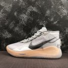 New Nike KD 12 EP Cool Grey White Black AR4230-101