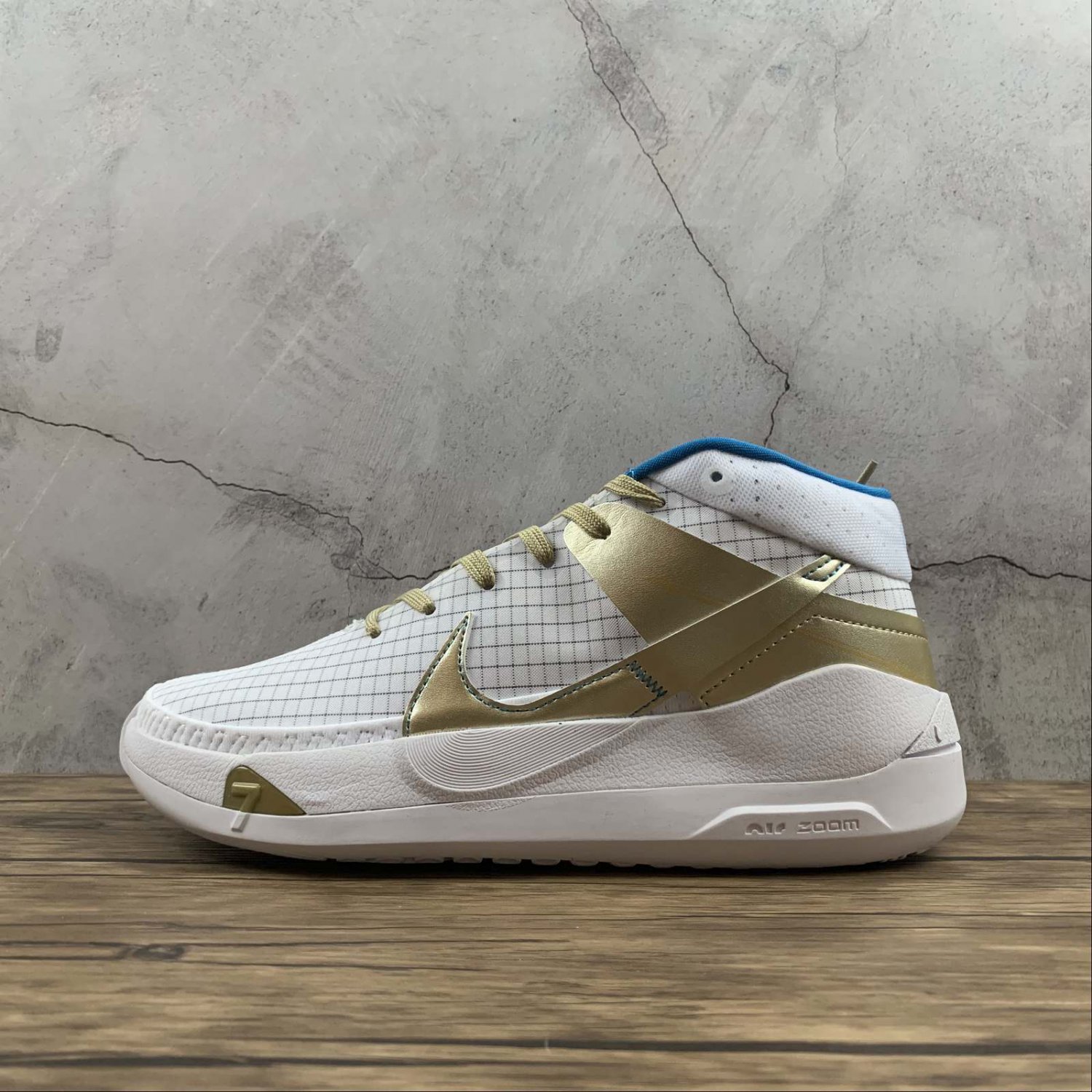Nike Zoom KD 13 White Metallic Gold CI9948-901