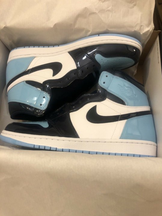 Jordan 1 Retro High UNC Patent