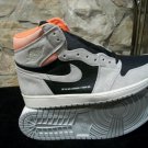 Jordan 1 Retro High Neutral Grey Hyper Crimson