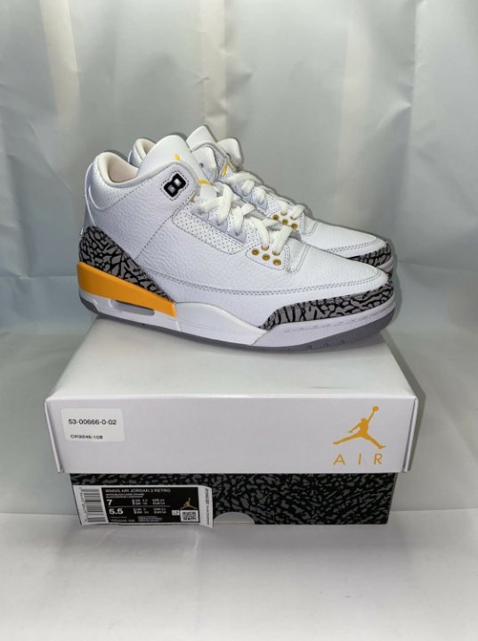 Jordan 3 Retro Laser Orange