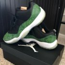 Jordan 11 Retro Low Green Snakeskin