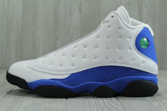 Jordan 13 Retro White Hyper Royal Black
