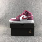 Jordan 1 Mid Pink White