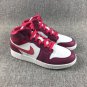 Jordan 1 Mid Pink White
