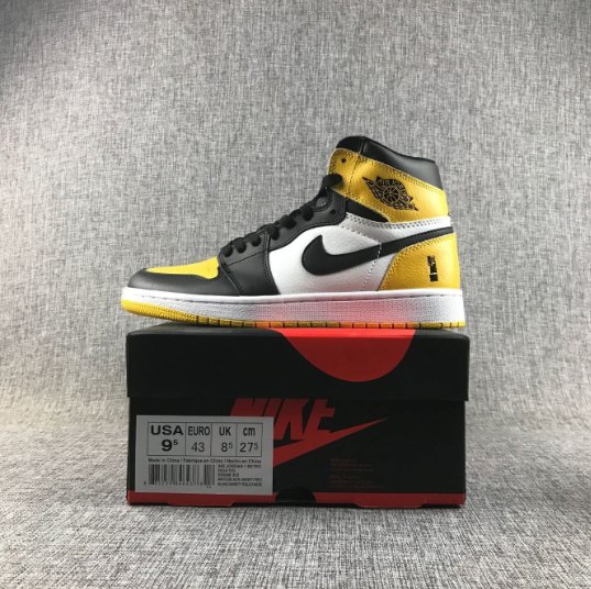 Air Jordan 1 Mid SE Yellow Toe