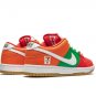 7 Eleven x SB Dunks Low Green Red Orange