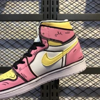 Air Jordan 1 GS High Pink Staying Beast For Sale 556298-009