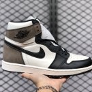 Air Jordan 1 High OG Sail Dark Mocha-Black-Black 555088-105