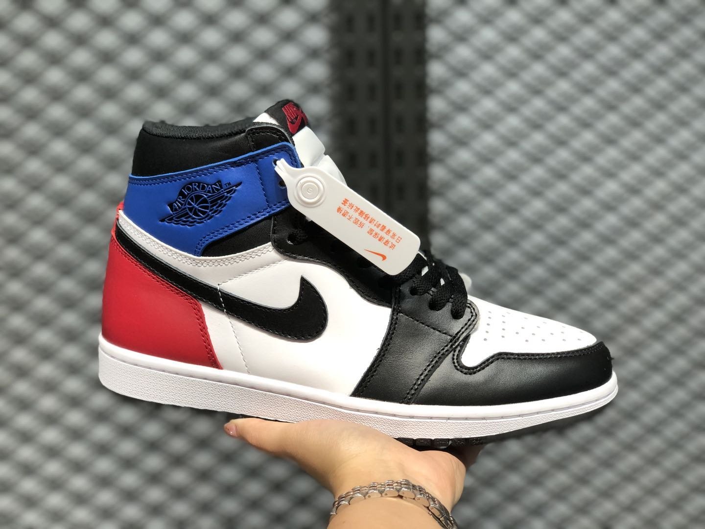 Air Jordan 1 High OG SP White Royal-Varsity Red-Black DA2728-100