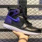 Air Jordan 1 High React Black Purple Menâs Training Shoes AR5321-005