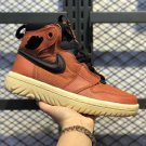 Air Jordan 1 High React Dark Russet Black-Pale Vanilla AR5321-200