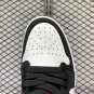 Air Jordan 1 Low âBlack Toeâ White Black-Gym Red 553558-116