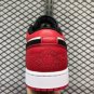 Air Jordan 1 Low âBlack Toeâ White Black-Gym Red 553558-116
