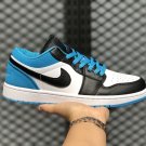 Air Jordan 1 Low Black Black-Laser Blue-White On Sale CK3022-004