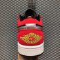 Air Jordan 1 Low Black Green Pulse-Gym Red-White 553558-036