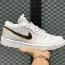 Air Jordan 1 Low Cloud White Metallic Gold Online Sale CZ4776-100