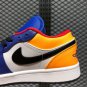 Air Jordan 1 Low Cloud White Navy Blue-Yellow CK3022-123