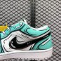 Air Jordan 1 Low GS âGraffitiâ White Blue-Black Online Buy 676854-110